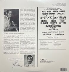 Henry Mancini The Pink Panther Soundtracks (Blakc Vinyl) LP Plak