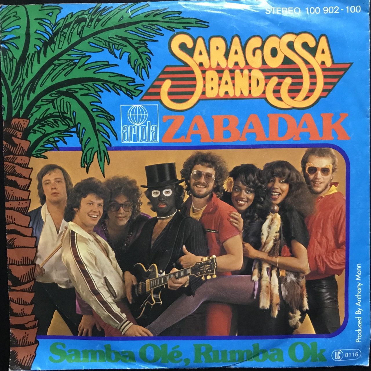 Saragossa Band Zabadak 45lik Plak