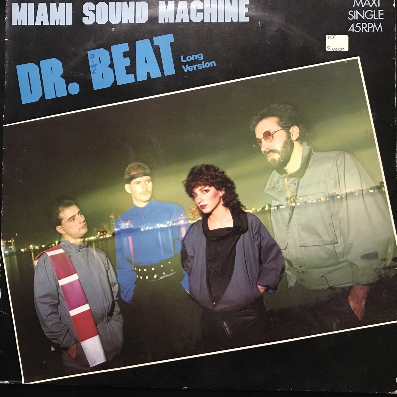 Dr. Beat Miami Sound Machine Maxi Single LP Plak