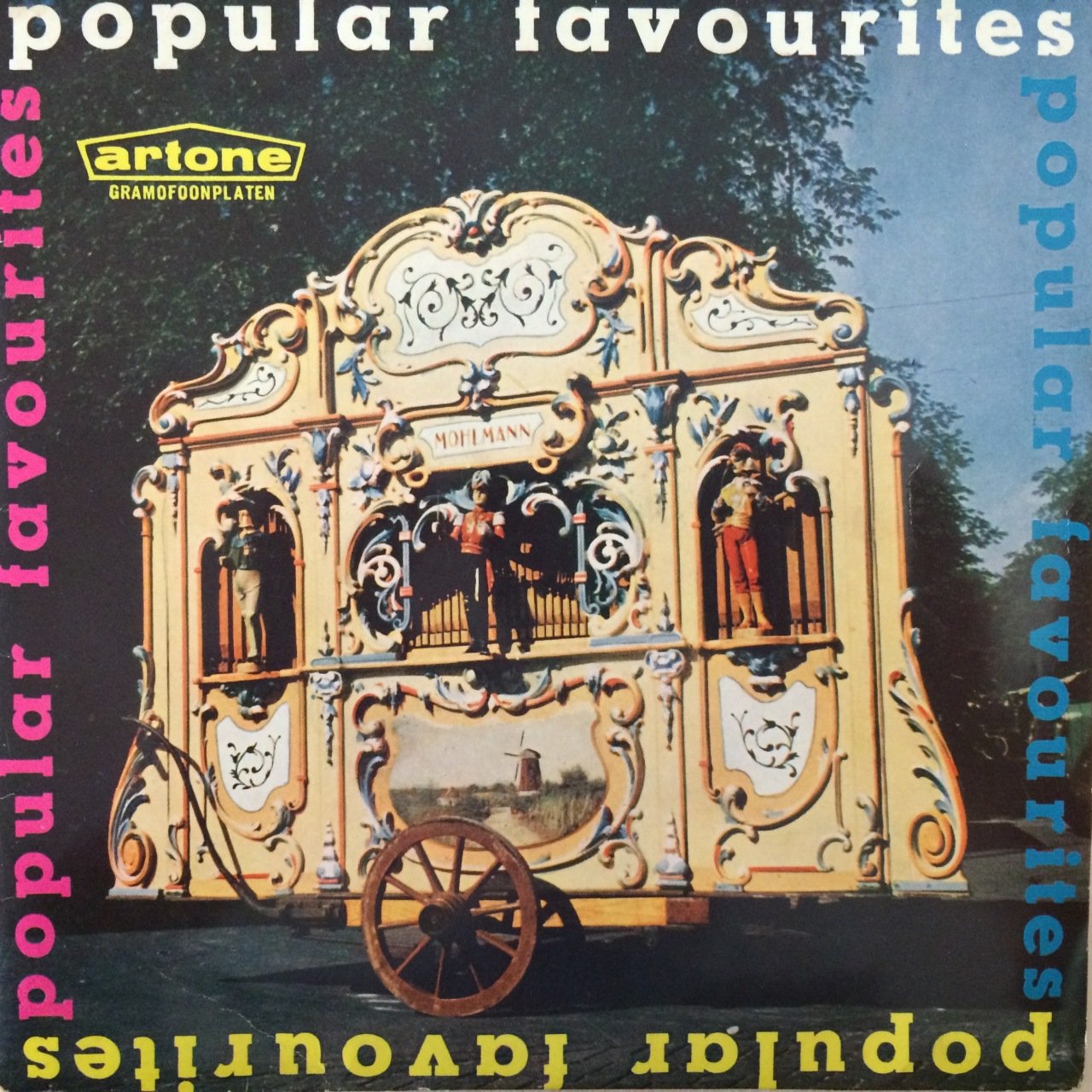 Draaiorgel Popular Favourites 45lik Plak