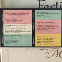 Festival Of Light Classical Music 12 LP Klasik Box Set Plak