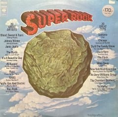 Super Rock 20 Great Artists Double LP Plak