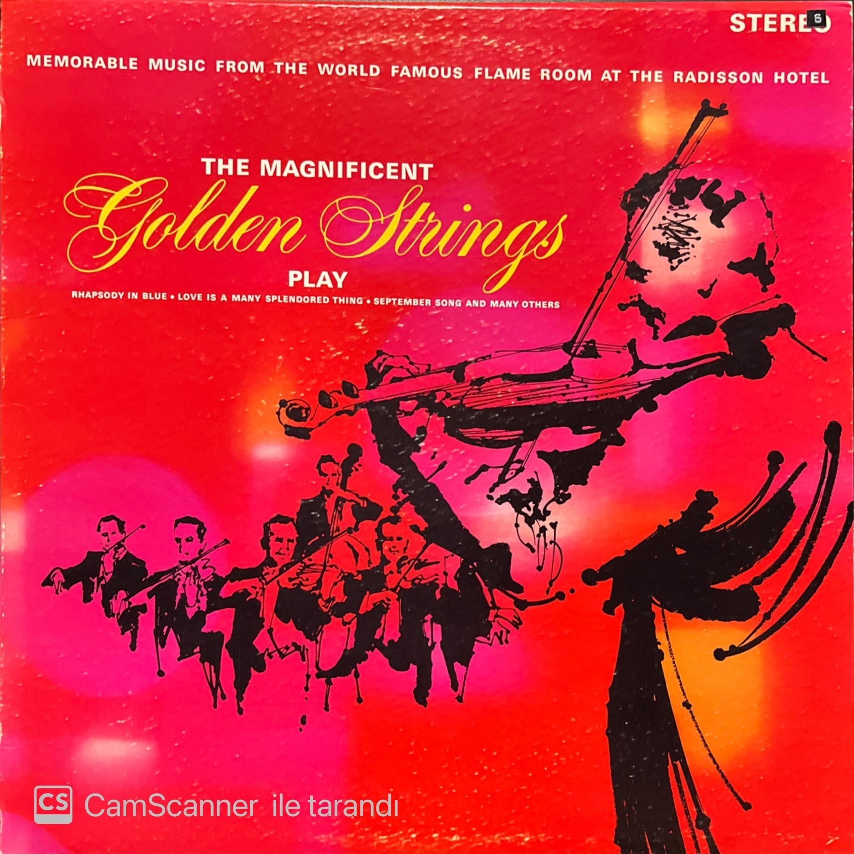 The Magnificent Golden Strings LP Klasik Plak