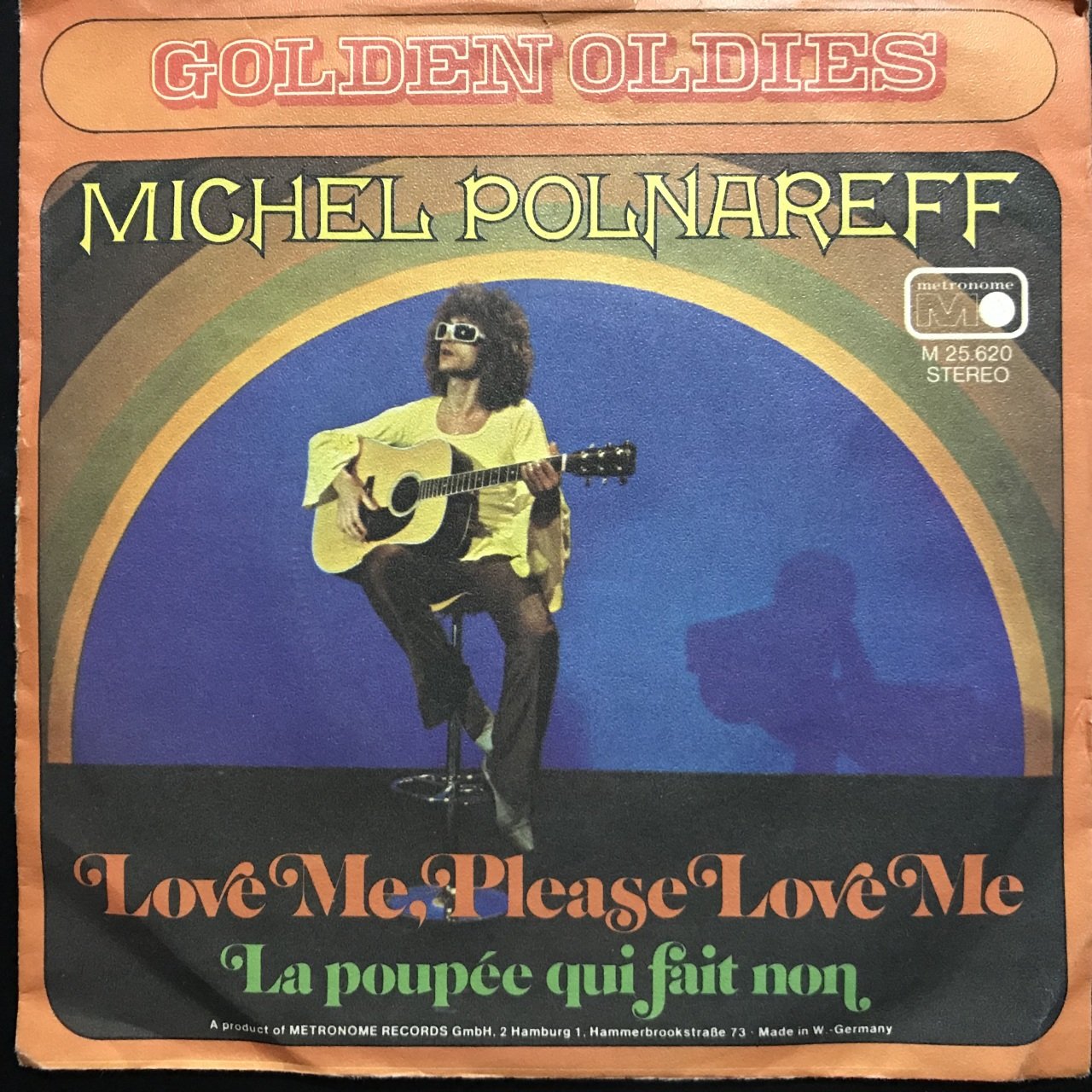 Michel Polnareff Love Me Please Love Me 45lik Plak
