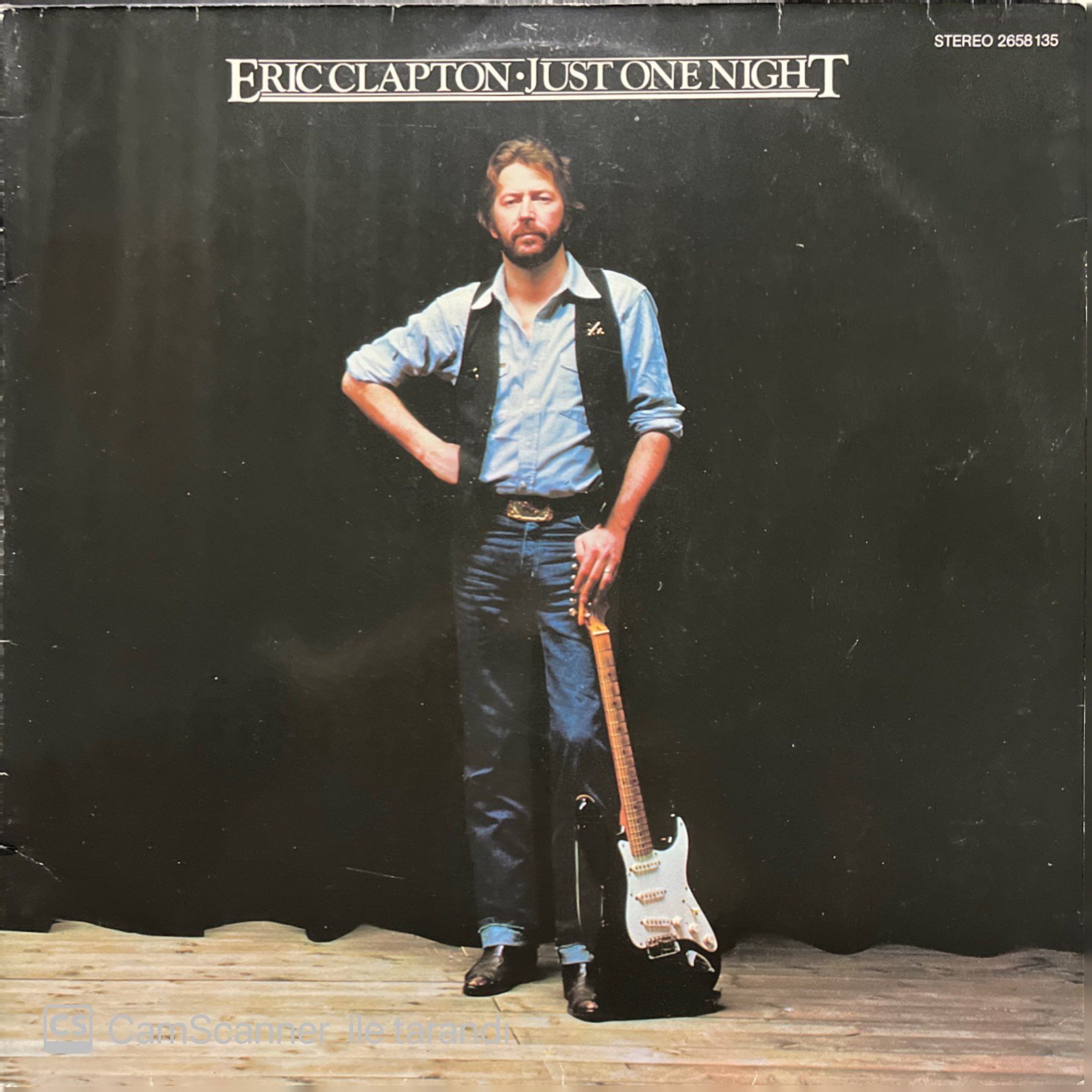 Eric Clapton Just One Night Double LP Plak