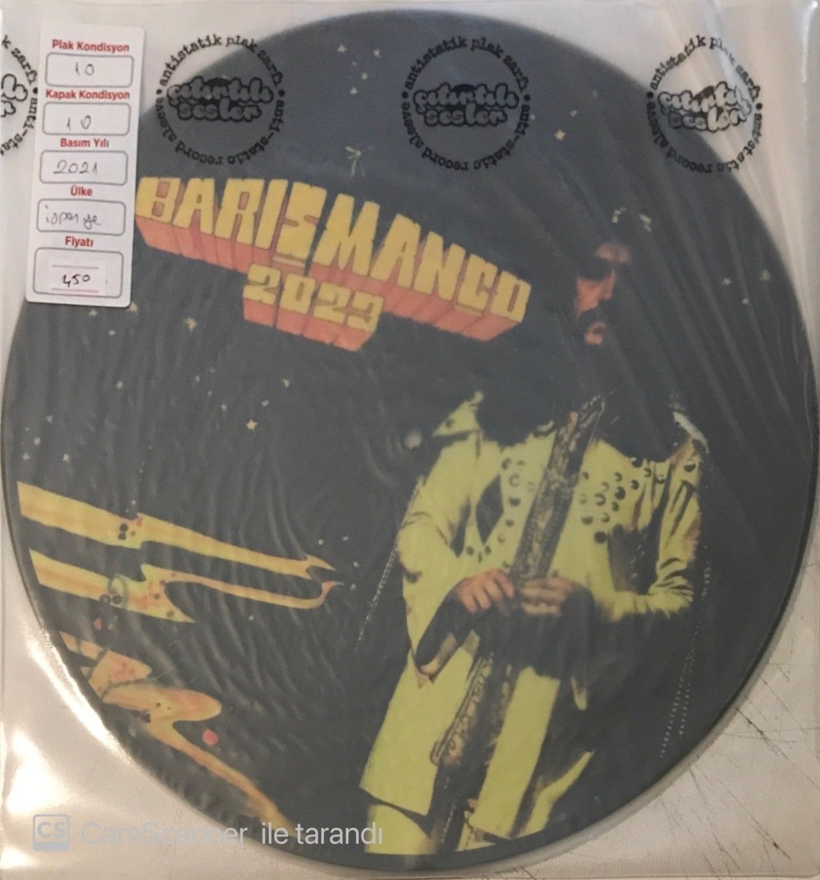 Barış Manço 2023 Picturedisk LP