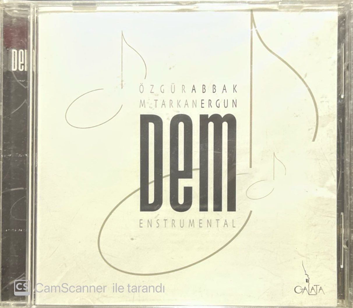 CD Özgür Abbak M. Tarkan Ergun Dem Enstrumental Açılmamış Jelatininde CD