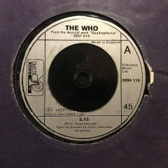 The Who 5.15 Water 45lik Plak