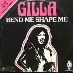 Gilla Bend Me Shape Me Maxi Single 45 Rpm LP Plak