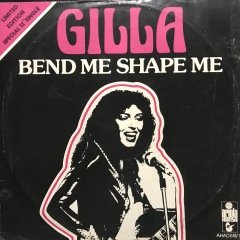 Gilla Bend Me Shape Me Maxi Single 45 Rpm LP Plak