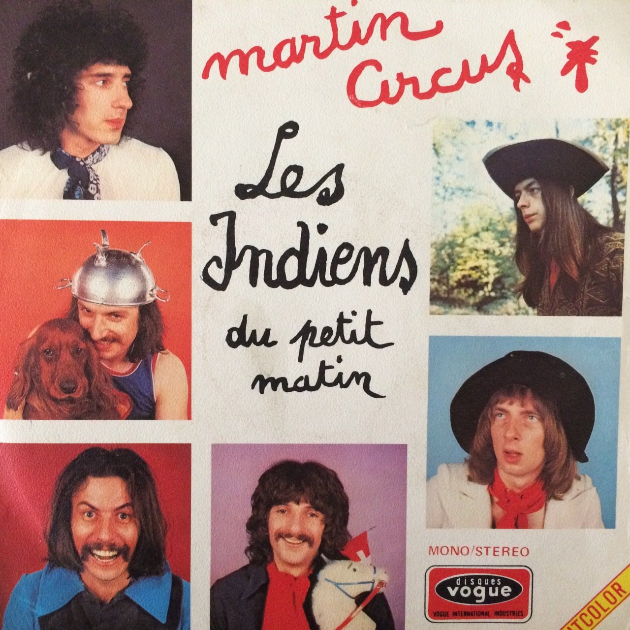 Martin Circus Les İndiens Du Petit Matin 45lik Plak