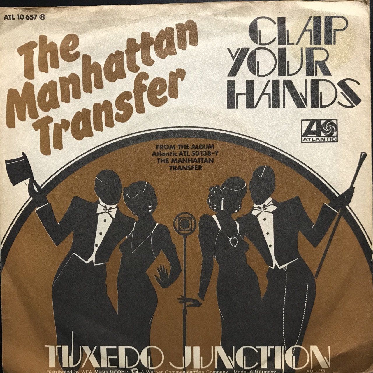 The Manhattan Transfer Clap Your Hands 45lik Plak
