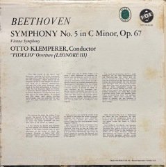 Beethoven Symphony No.5 LP Klasik Plak