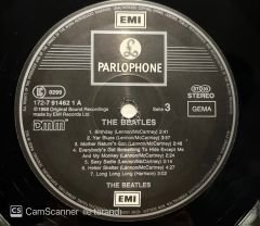 The Beatles White Double LP Plak