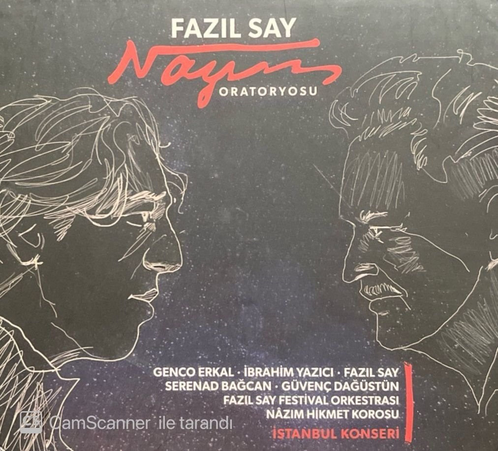 Fazıl Say Nazım Oratoryosu CD