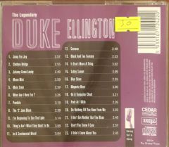 The Legendary Duke Ellington CD