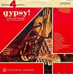 Gypsy Werner Müller And His Orchestra LP Klasik Plak