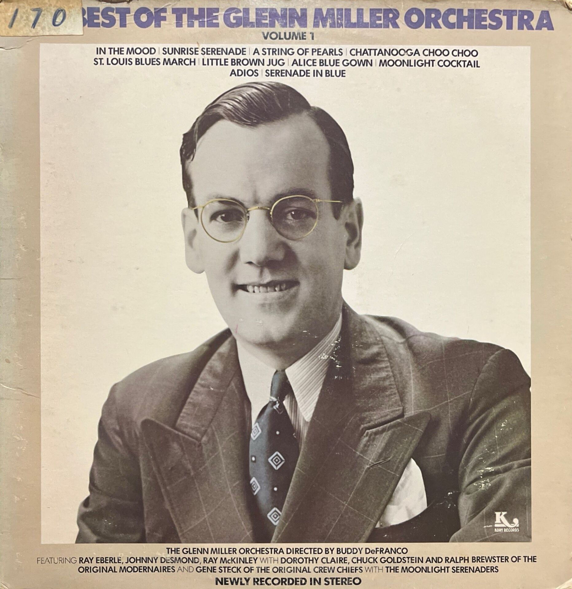 Best Of The Glenn Miller Orchestra Volume 1 LP Plak