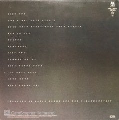Brayn Adams Reckless LP Plak
