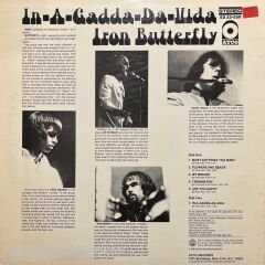 Iron Butterfly In a Gadda Da Vida LP Plak