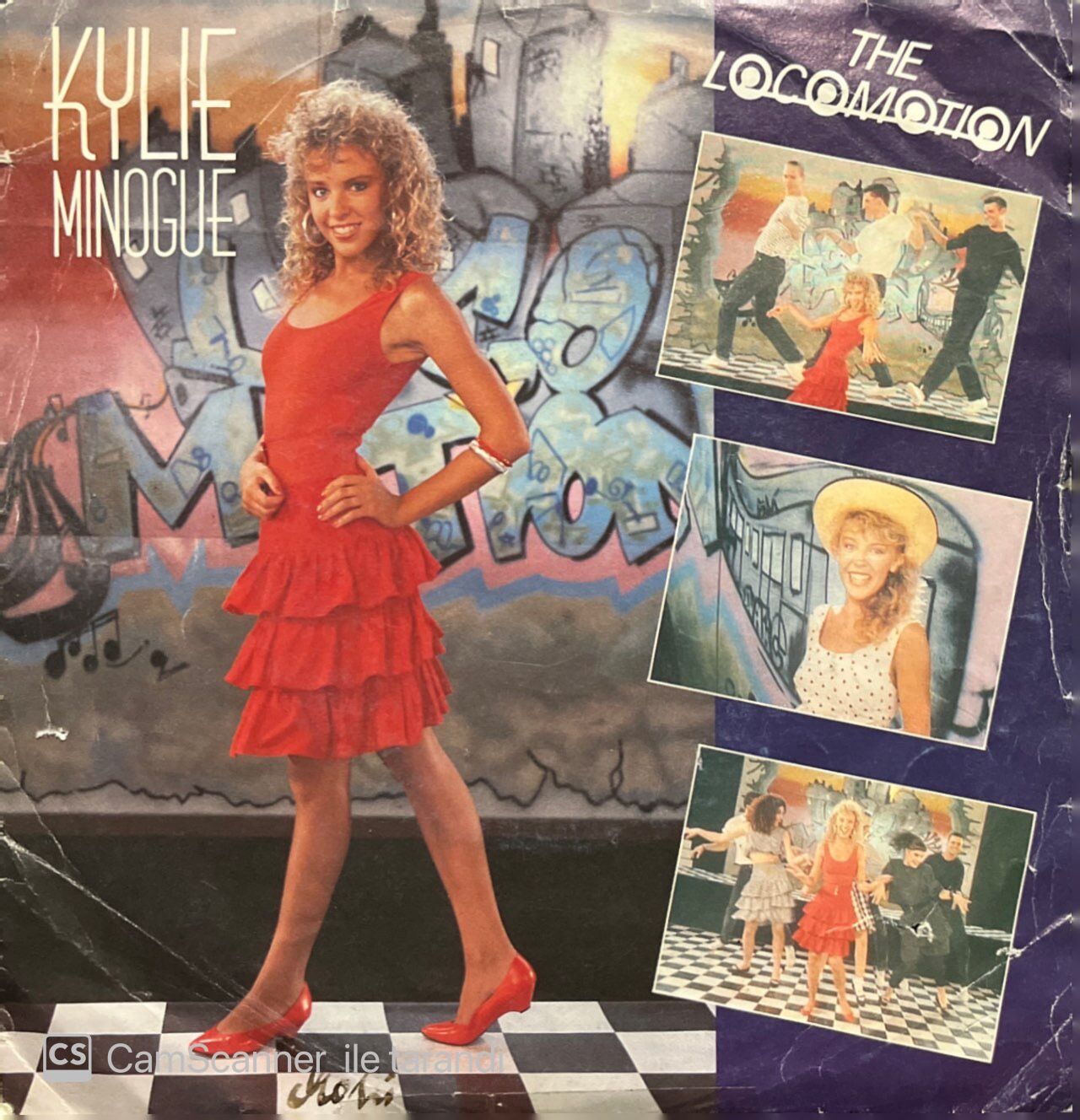 Kylie Minogue The Locomotion 45lik Plak