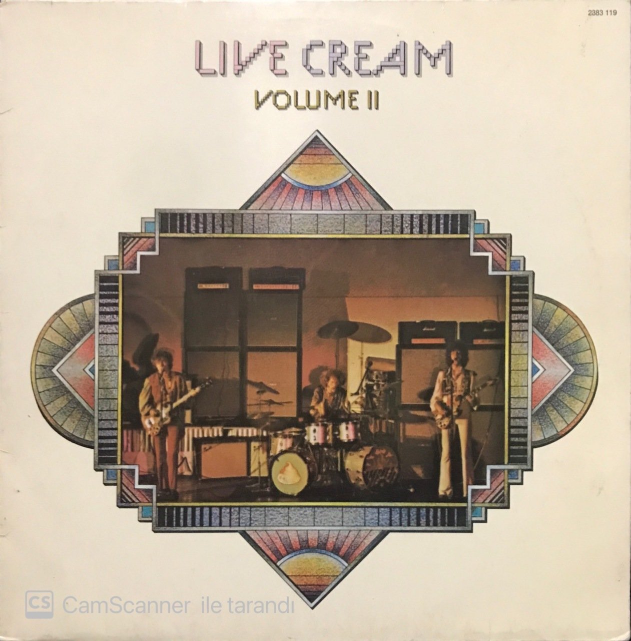 Live Cream Volume 2 LP Plak