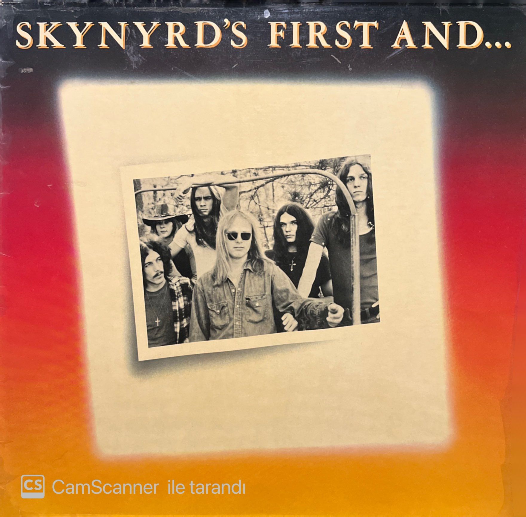 Lynyrd Skynyrd Skynyrd's First And Last LP Plak