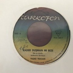 Yıldız Tezcan Kader Düşman mı Bize 45lik Plak