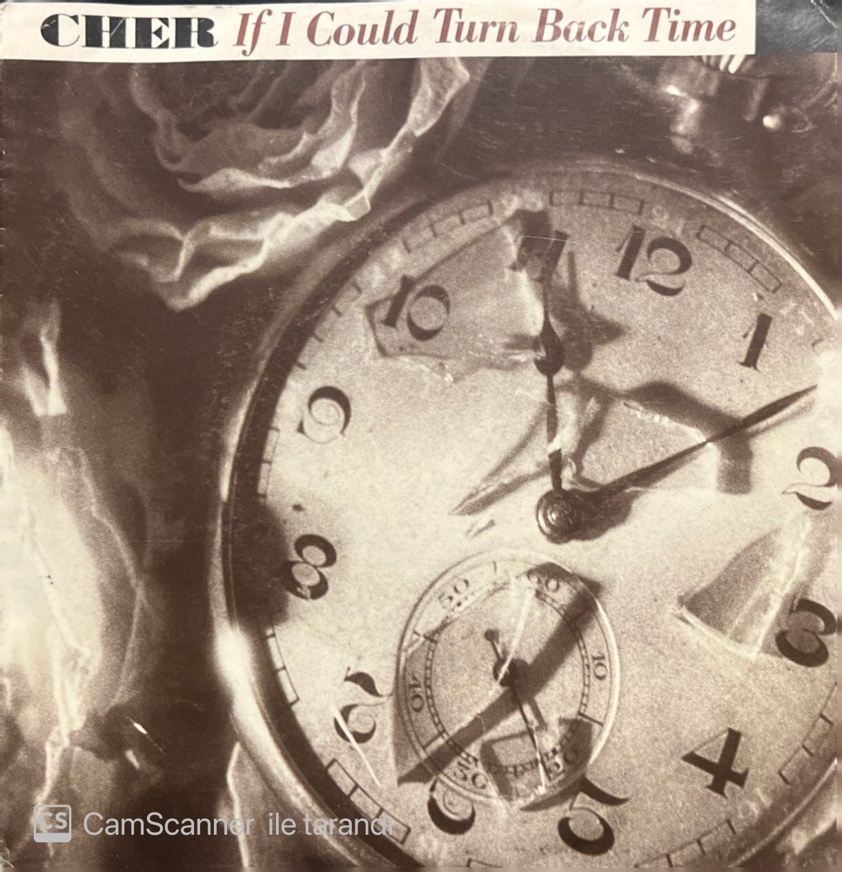 Cher If I Could Turn Back Time 45lik Plak