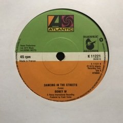 Boney M. Dancing In The Streets 45lik Plak