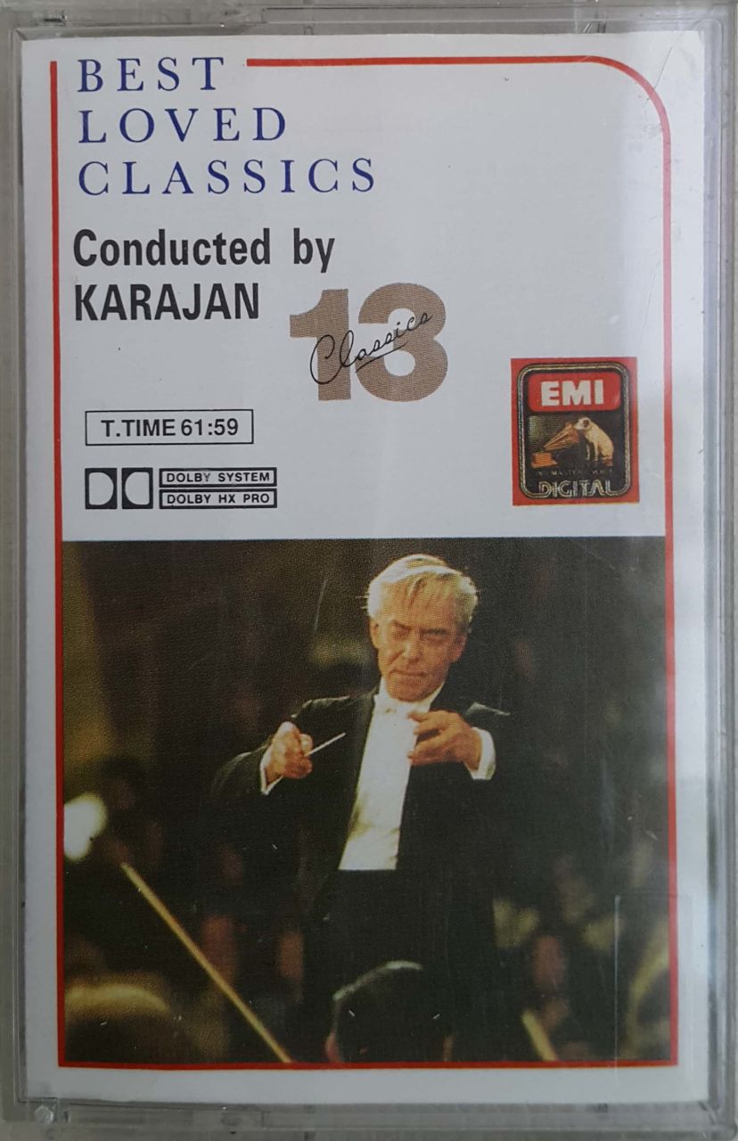 Best Loved Classics Conducted By Karajan 13 Kaset