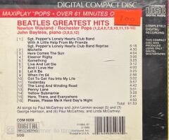 Beatles Greatest Hits CD
