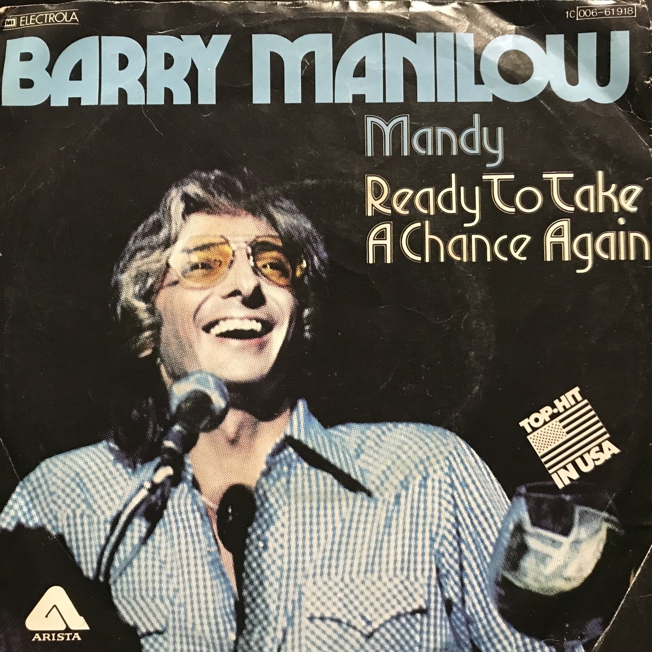 Barry Manilow Mandy 45lik Plak