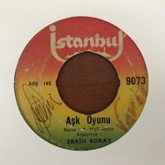 Erkin Koray Aşk Oyunu 45lik Plak