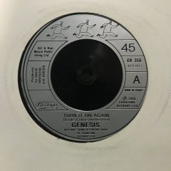 Genesis Turn It On Again 45lik Plak