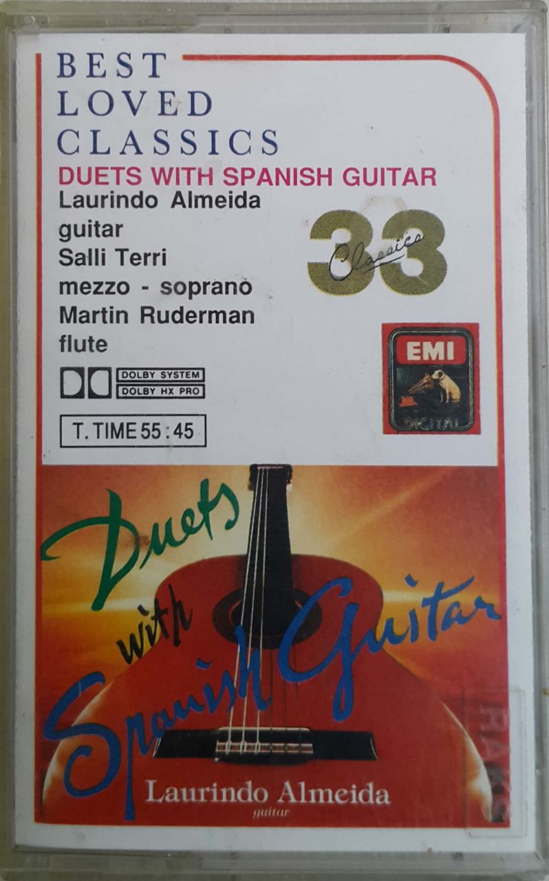 Best Loved Classics Duets With Spanish Guitar33 Kaset