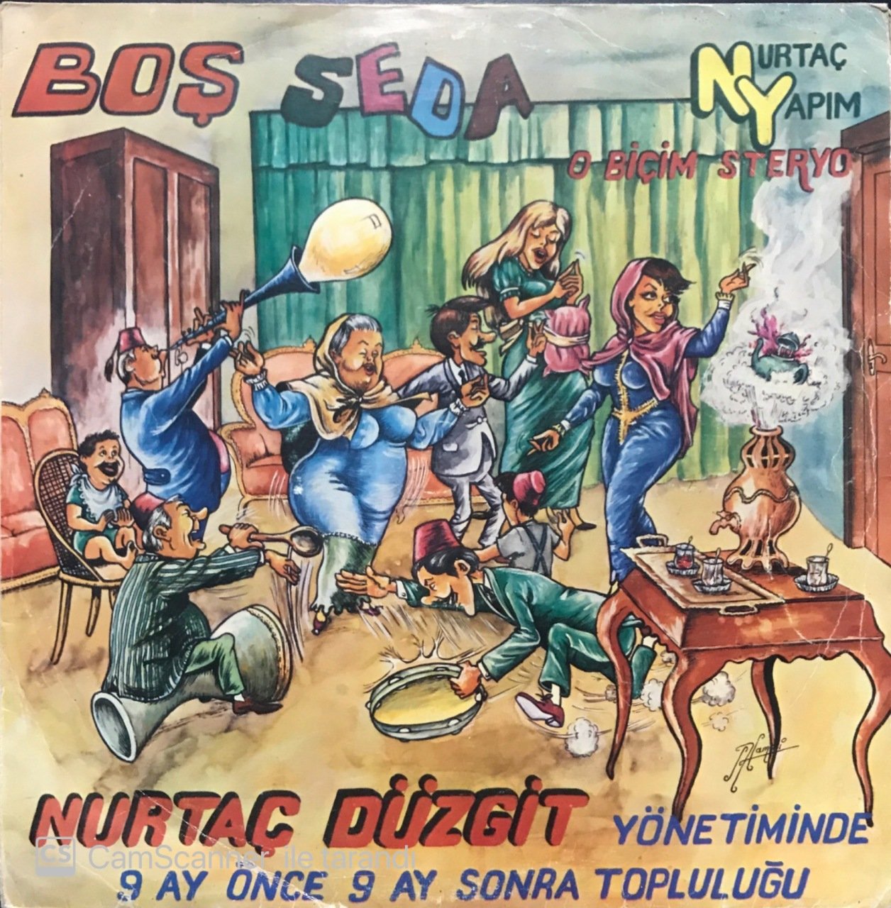 Nurtaç Düzgit Boş Seda LP Plak