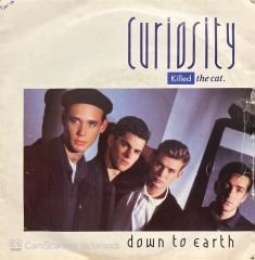Curiosity Killed The Cat Down To Earth 45lik Plak