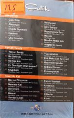 Çelik Ateşteyim Yaman Sevda Benimle Kal Açılmamış Jelatininde Kaset