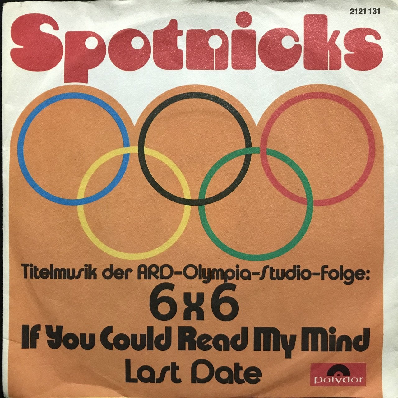 Spotnicks If You Could Read My Mind 45lik Plak