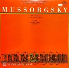 Mussorgsky Pictures At An Exhibition LP Klasik Plak