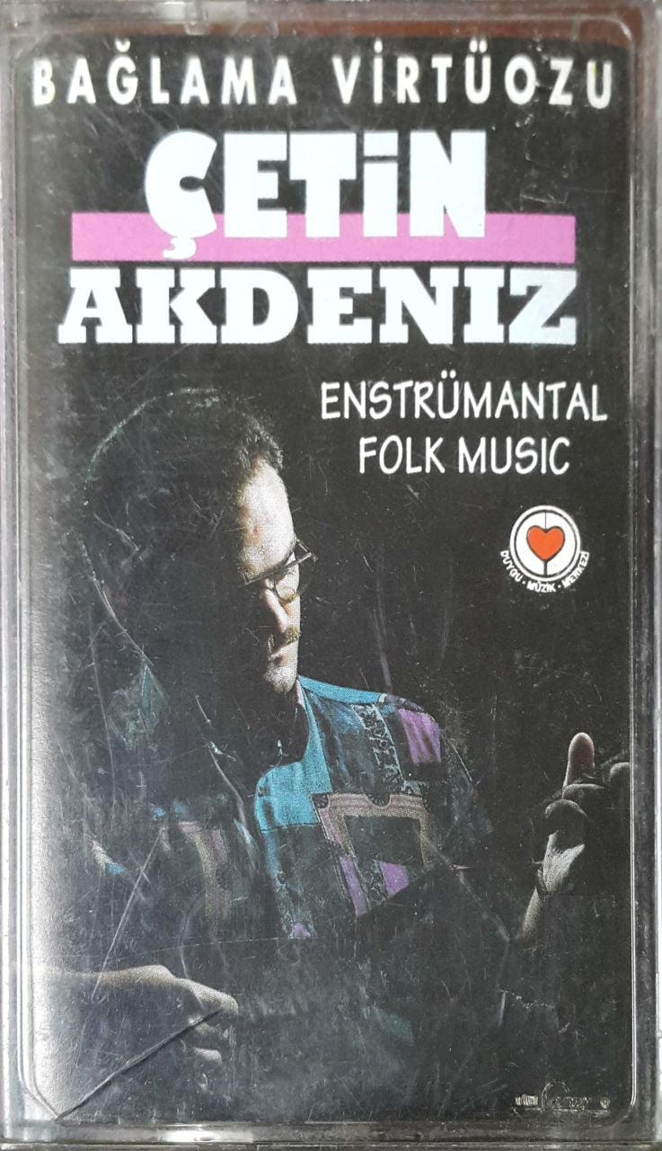 Çetin Akdeniz Bağlama Virtüozu Enstrümantal Folk Music Kaset