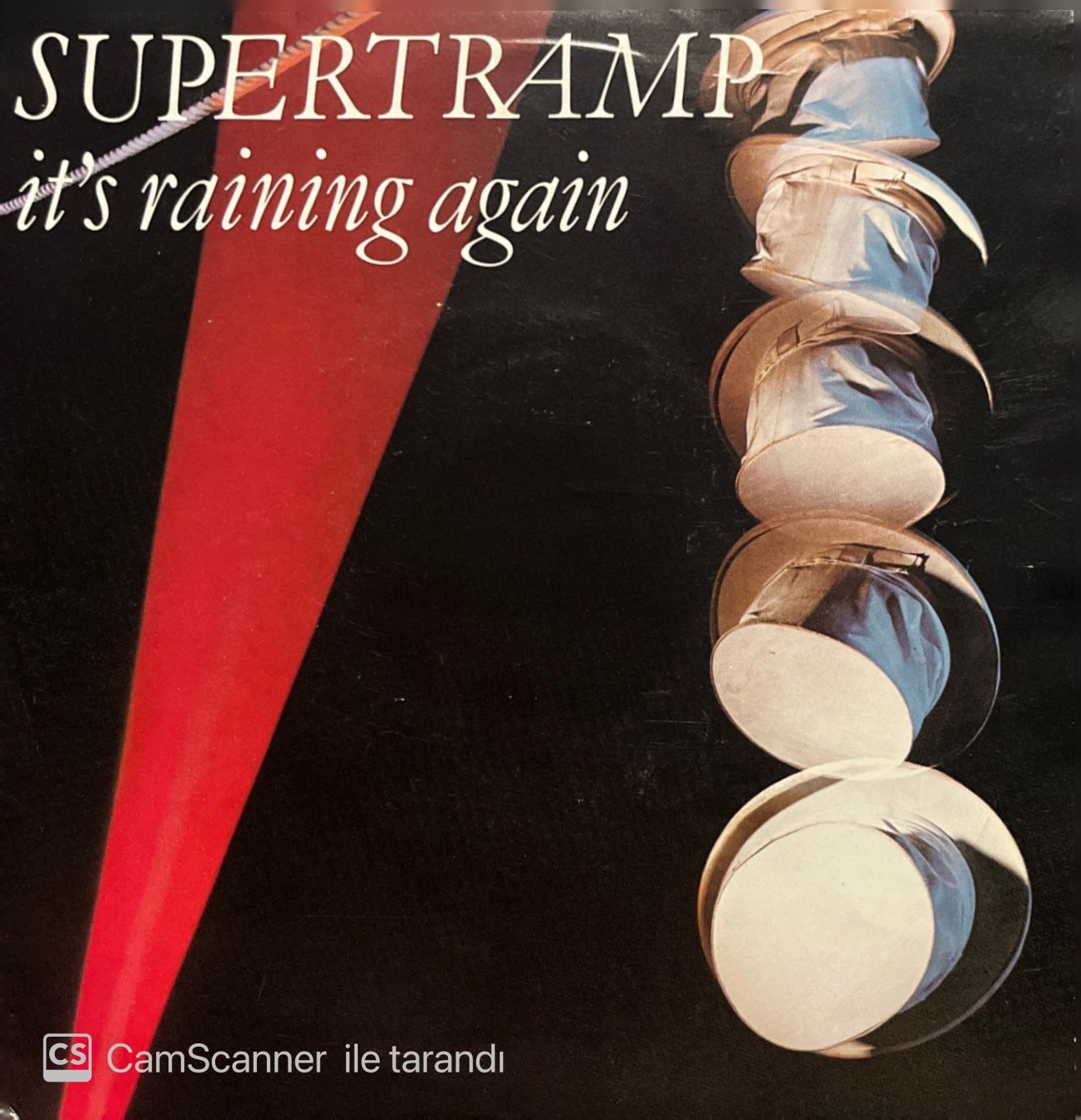Supertramp It's Rainning Again 45lik Plak