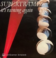Supertramp It's Rainning Again 45lik Plak