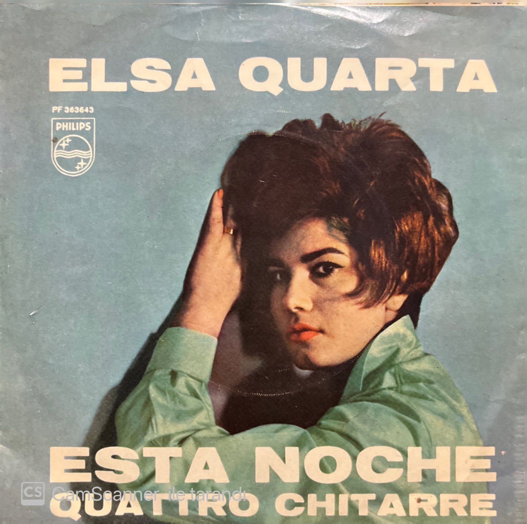 Elsa Quatra Esta Noche 45lik Plak