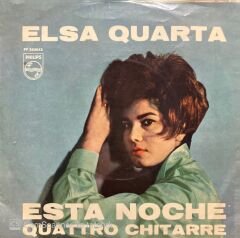 Elsa Quatra Esta Noche 45lik Plak