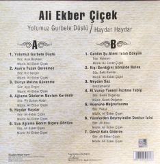 Ali Ekber Çiçek Yolumuz Gurbete Düştü LP