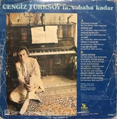 Cengiz Türksoyla Sabaha Kadar LP Plak