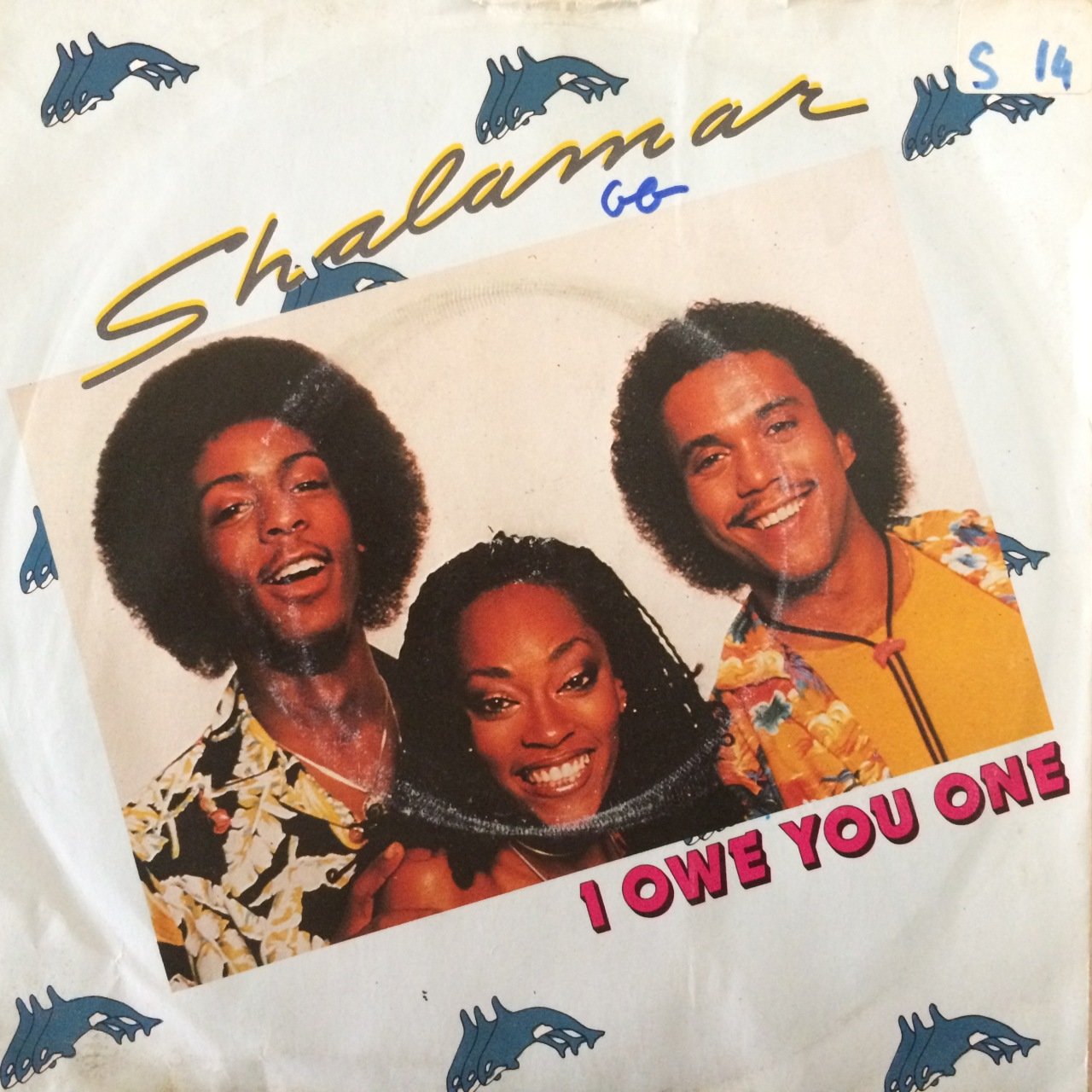 Shalamar I Owe You One 45lik Plak