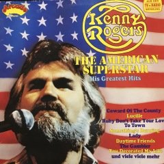 Kenny Roger The American Superstar LP Plak